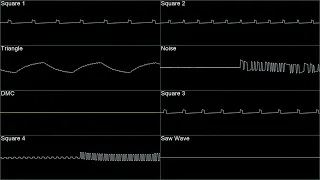 GoldenEye 007 - DAM (COVER) - In Oscilloscope View!