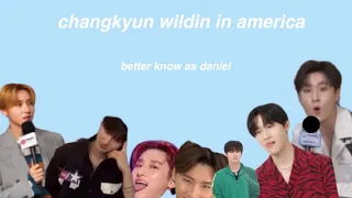 changkyun wildin in america *featuring DANIEL*