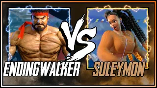 SF6 ➣ ENDINGWALKER [ RYU ] VS SULEYMON [ KIMBERLY ]  ➣ STREET FIGHTER 6