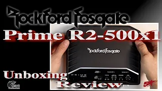 Rockford Fosgate's new Prime R2-500x1 unboxing and review