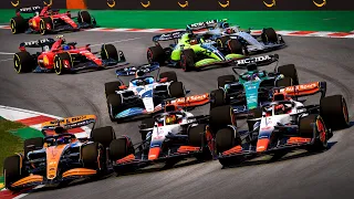 Race WIN Decided by 0.007 SECONDS !!! Unreal PHOTO FINISH Race! - F1 23 MY TEAM CAREER