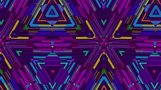 Chromatics - Yes (Symmetry Remix), Procedurally generated looped animation.