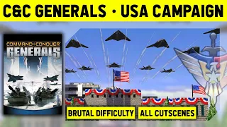 C&C GENERALS - USA CAMPAIGN - BRUTAL DIFFICULTY - 1080p