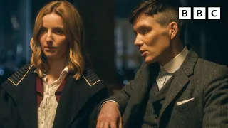 Tommy & Grace's first kiss | Peaky Blinders – BBC