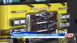 Maui firefighters battle trauma and tragedy in Lahaina, yet continue to serve