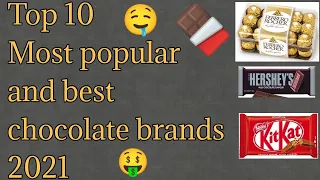 10 Most Popular and Best Chocolate Brands in the World 2021