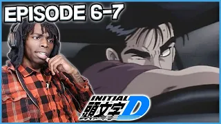 LUCIFER IN THE SCAT?!| Initial D | Episode 6-7|REACTION