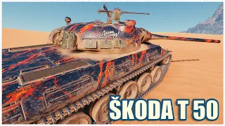 Škoda T 50 • 10.5K DMG 6 KILLS • WoT Gameplay