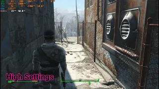 Fallout 4 Benchmark and FPS Test [ Low , Medium , High , Ultra ] With HP Probook 450 G3