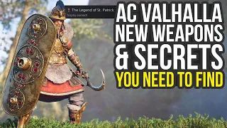 New Weapons, Artifacts, Legend Of St. Patrick & More In Assassin's Creed Valhalla (AC Valhalla DLC)