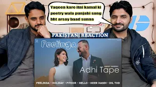 Pakistani reaction on Indian Punjabi Song Feelinga | Garry Sandhu | Adhi Tape | Latest Video Song