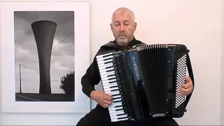 Erik Satie Gnossienne No 1  Classical accordion music - fisarmonica Akkordeonmusik Galliano acordeon