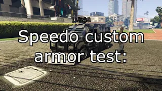GTA After Hours: Custom Speedo, Mule & Pounder | Ramp & Armor Test (Freeroam)