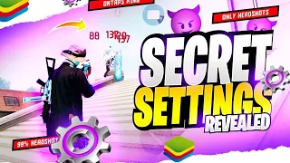 Finally Setting Revealed🎯free fire BlueStacks | Best tweaks & Regedit 😨