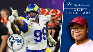 Hall of Fame Linebacker Mike Singletary on What Makes Aaron Donald So Special | The Rich Eisen Show