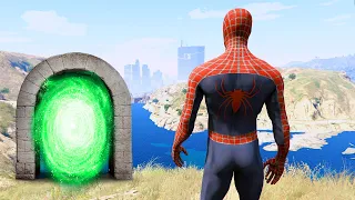 GTA 5 Random Portals #66 (Secret Location/Spiderman Mission/Epic Ragdolls)