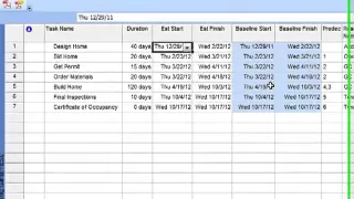 MS Project-Setting up a Baseline.mp4