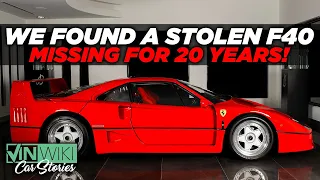 I found a stolen Ferrari F40 in Japan