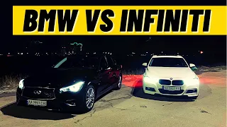 BMW f30 320i против Infiniti Q50