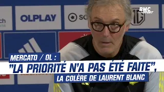 OL : "La priorité n'a pas été faite", la charge de Laurent Blanc sur le mercato