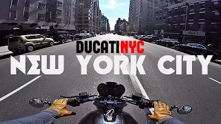 New York City - A Love Song and a Wild Run - Ducati NYC v211