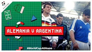 ESPAÑOL | Alemania Federal v Argentina [Resumen: Versión Extendida] | Final - Copa Mundial 1990