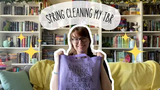 Spring Cleaning My TBR (Time to do an unhaul!)