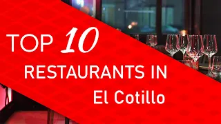 Top 10 best Restaurants in El Cotillo, Spain
