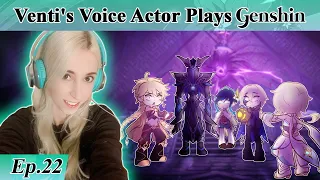 Venti's English Voice Actor plays GENSHIN IMPACT! Part 22 - Evil Twin