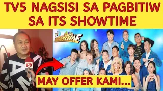 TV5 NAGSISI SA PAGBITIW SA ITS SHOWTIME