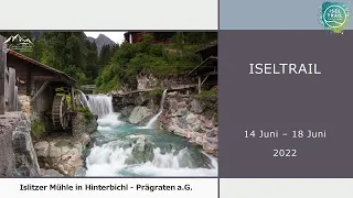 Iseltrail 14 Juni - 17 Juni 2022