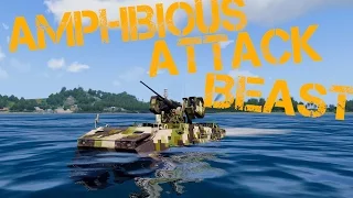 AMPHIBIOUS ATTACK BEAST - Arma 3 Tonoa Wasteland! (Full Game-play)