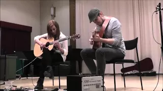 (Tommy Emmanuel) One Christmas Night - Gabriella Quevedo & Emil Ernebro