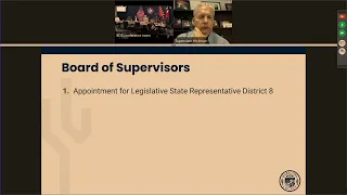 Board of Supervisors Special Meeting April 3, 2024