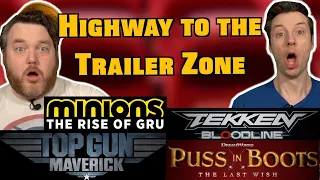 Top Gun Maverick, Tekken Bloodline, Minions Rise of Gru - Trailer Reactions - Trailerpalooza 13