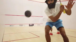 Faraz Khan v Jorge Gomez-2 Cam Edit-Pt (1 of 3)--Richardson Wealth Pro Squash 2023