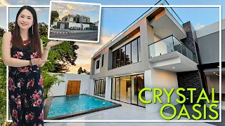 Crystal Oasis and its Modern Design Charm. Corner House in BF Homes Paranaque. House Tour 202