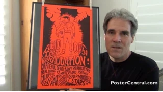 Acid Test Graduation Poster 1966 Grateful Dead, Merry Pranksters