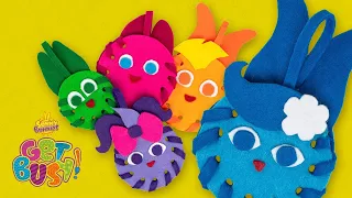 How to make Felt Bags | Sunny Bunnies - GET BUSY | Cartoons for Kids | WildBrain Learn at Home