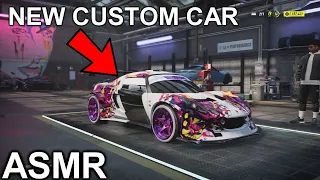 ASMR | First CUSTOM CAR | Need For Speed Heat Gameplay W Gum Chewing
