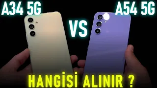 Samsung Galaxy A34 vs Galaxy A54 Karşılaştırma / Hangisi Alınır ?