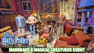 Harry Potter Movie Sets | Mandrake & Magical Creatures Event Studio Tour (July 2022) [4K]