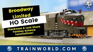 Broadway Limited HO Sharknose A unit Shark Fantasy Schemes