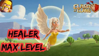 🧪 Upgraded HEALER from Level 1 to Level 8! 🏥 Unleashing Healing Magic in Clash of Clans!
