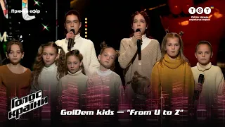 GolDem kids — "From U to Z" — Финал — Голос країни 12