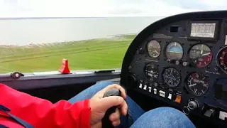 Anflug auf Wangerooge