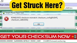 Download Checksum Gen Mtk for SP flash tool to flash any mediatek -phone Restoration