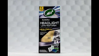 Like-New Renewal | Turtle Wax Headlight Lens Restorer Kit