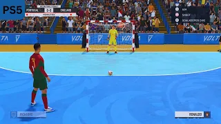 FIFA 23 | Portugal vs England | Penalty Shootout Futsal | Ronaldo vs Harry Kane | PS5