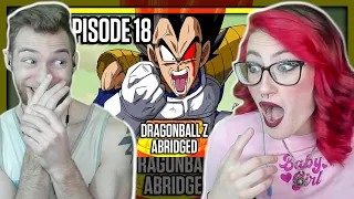 SHE NEEDS AN ADULT!! Reacting to "DragonBall Z Abridged Episode 18" with Kirby!